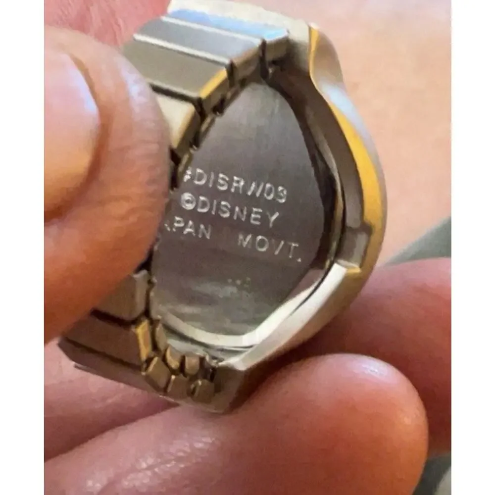 Vintage Disney Minnie Mouse Finger Ring Watch Working Japan Mov’t DIS/R/03 Rare